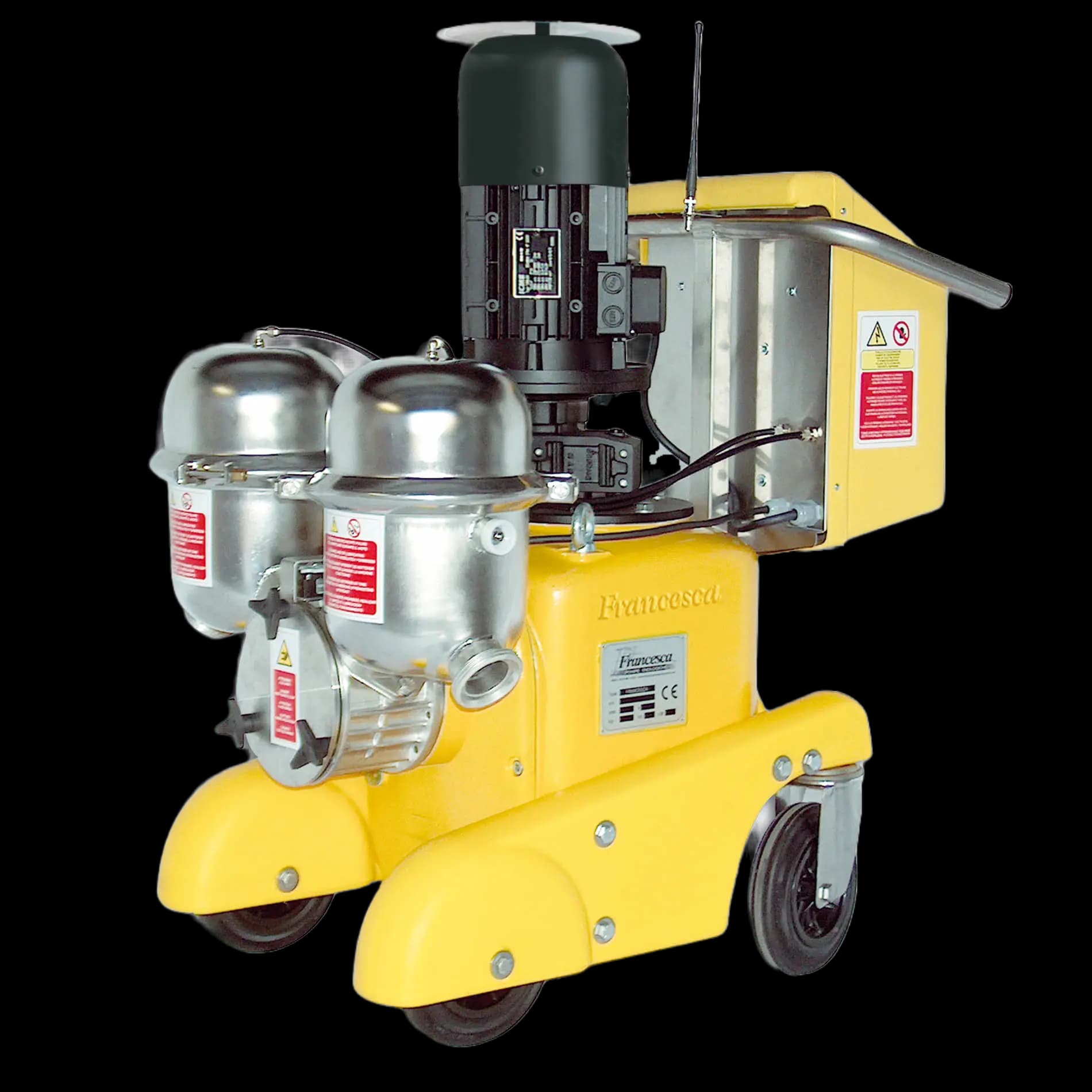 Pompă patentată cu piston coaxiale din cauciuc Francesca 2