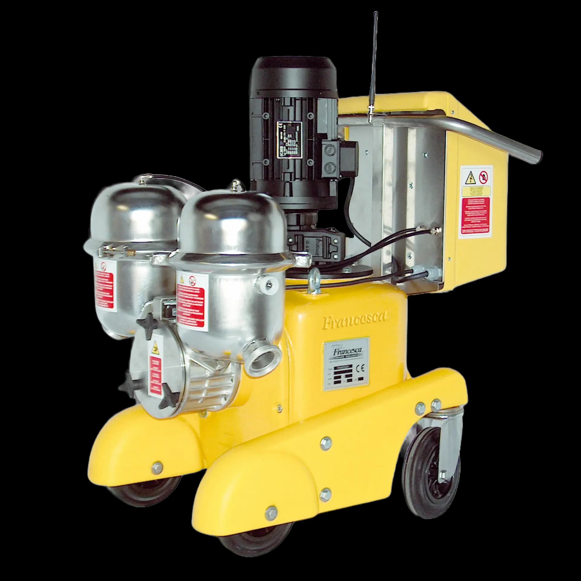 Pompă patentată cu piston coaxiale din cauciuc Francesca 3